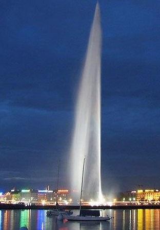 Illuminate the fountain 1